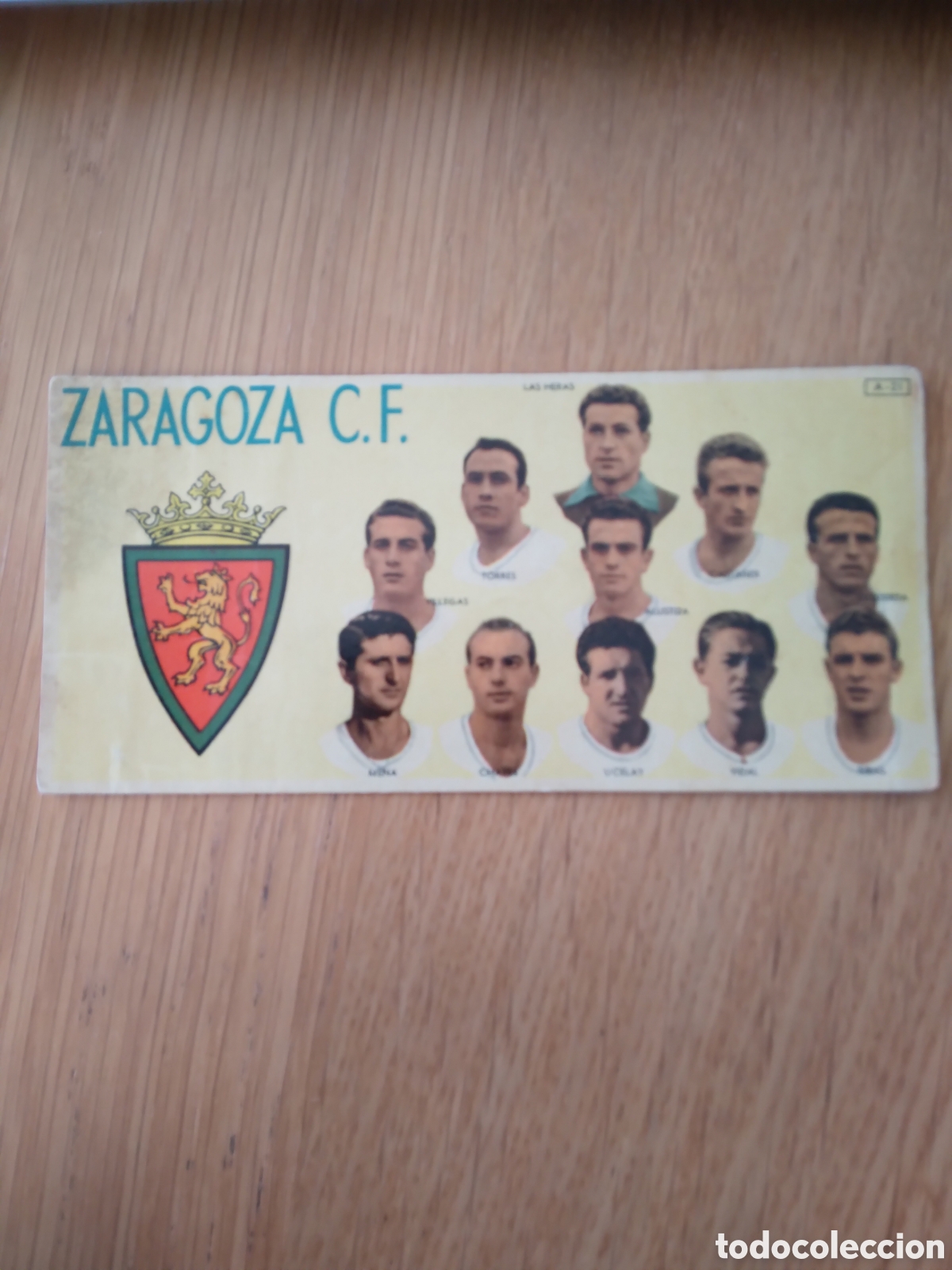 Football Stickers: CROMO DE FUTBOL, ZARAGOZA C.F.. PUBLICIDAD CHOCOLATE BATANGA