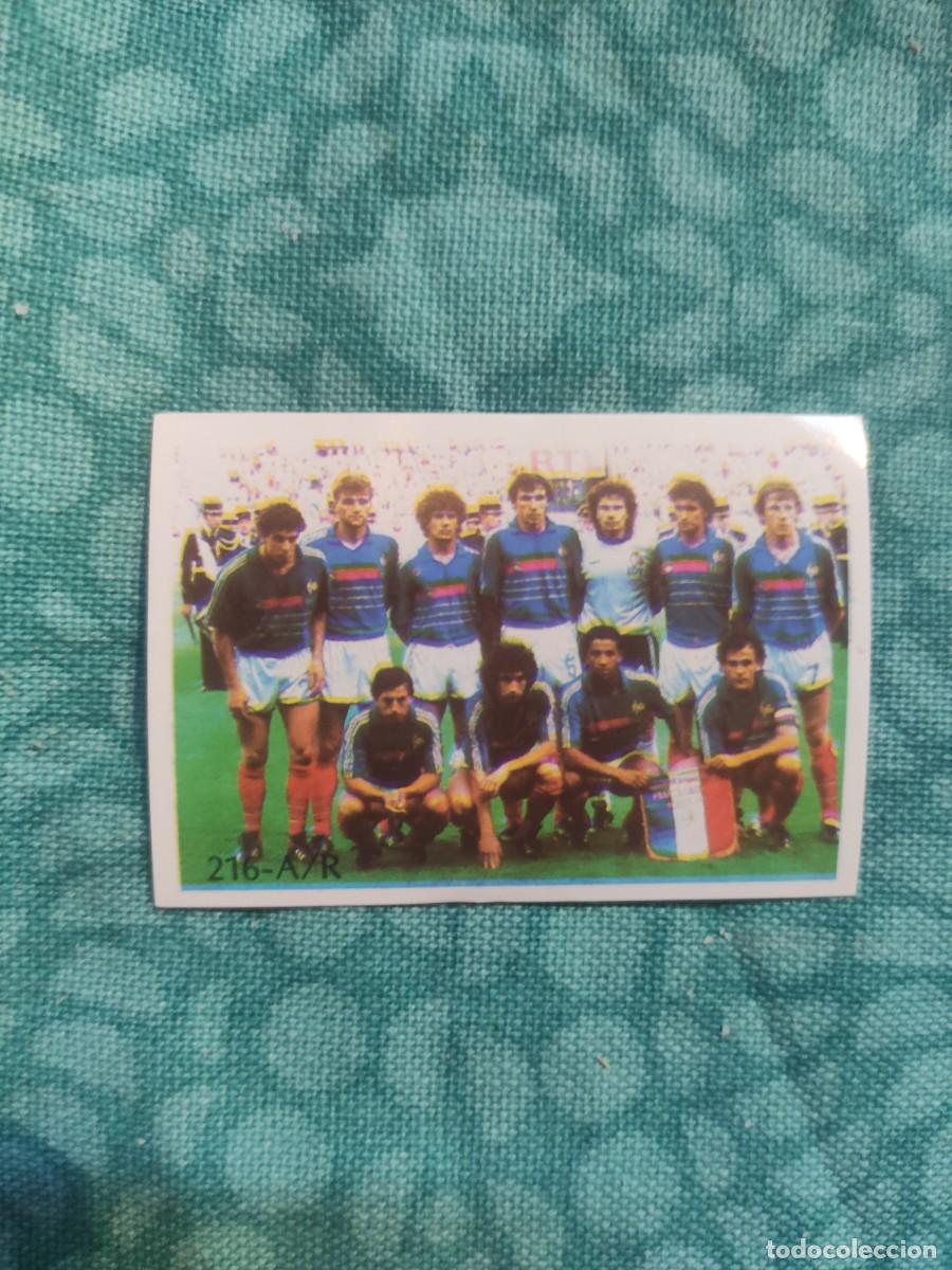 Cartes &agrave; collectionner de Football: 216 REYAUCA MEXICO 86 TEAM PHOTO PLANTILLA - FRANCE FRANCIA MUNDIAL 1986 CROMO SIN PEGAR