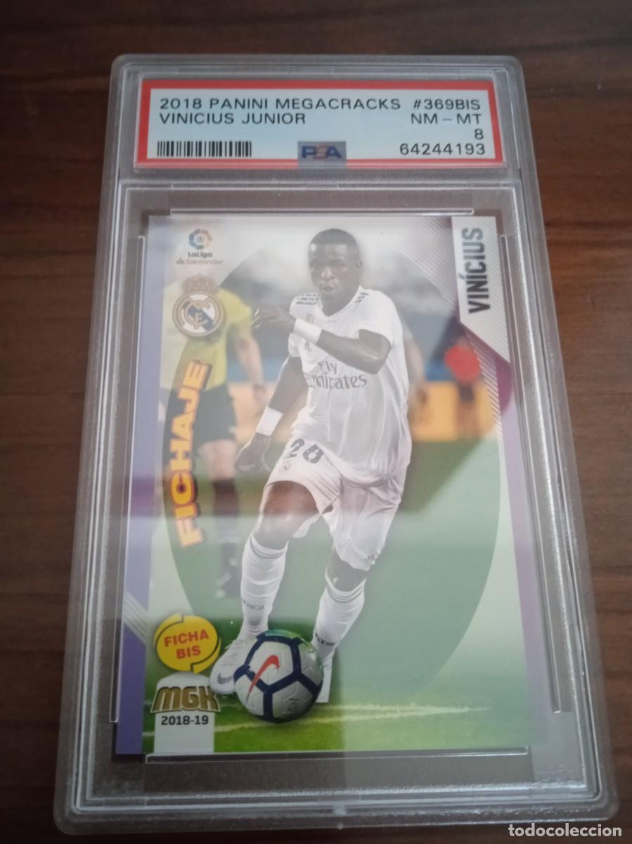 Cromos de f&uacute;tbol: Vinicius megacracks rookie PSA 8 - Foto 1
