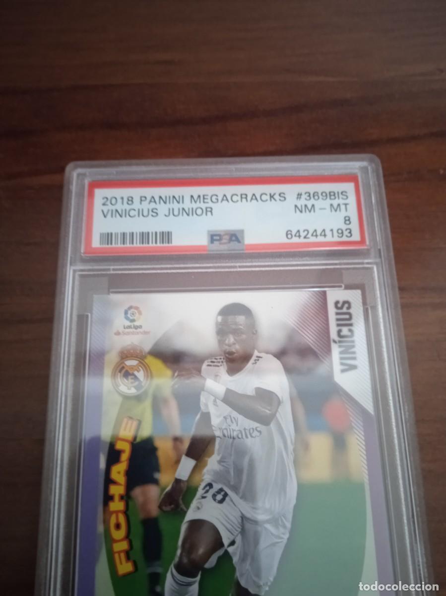 Cromos de f&uacute;tbol: Vinicius megacracks rookie PSA 8 - Foto 2