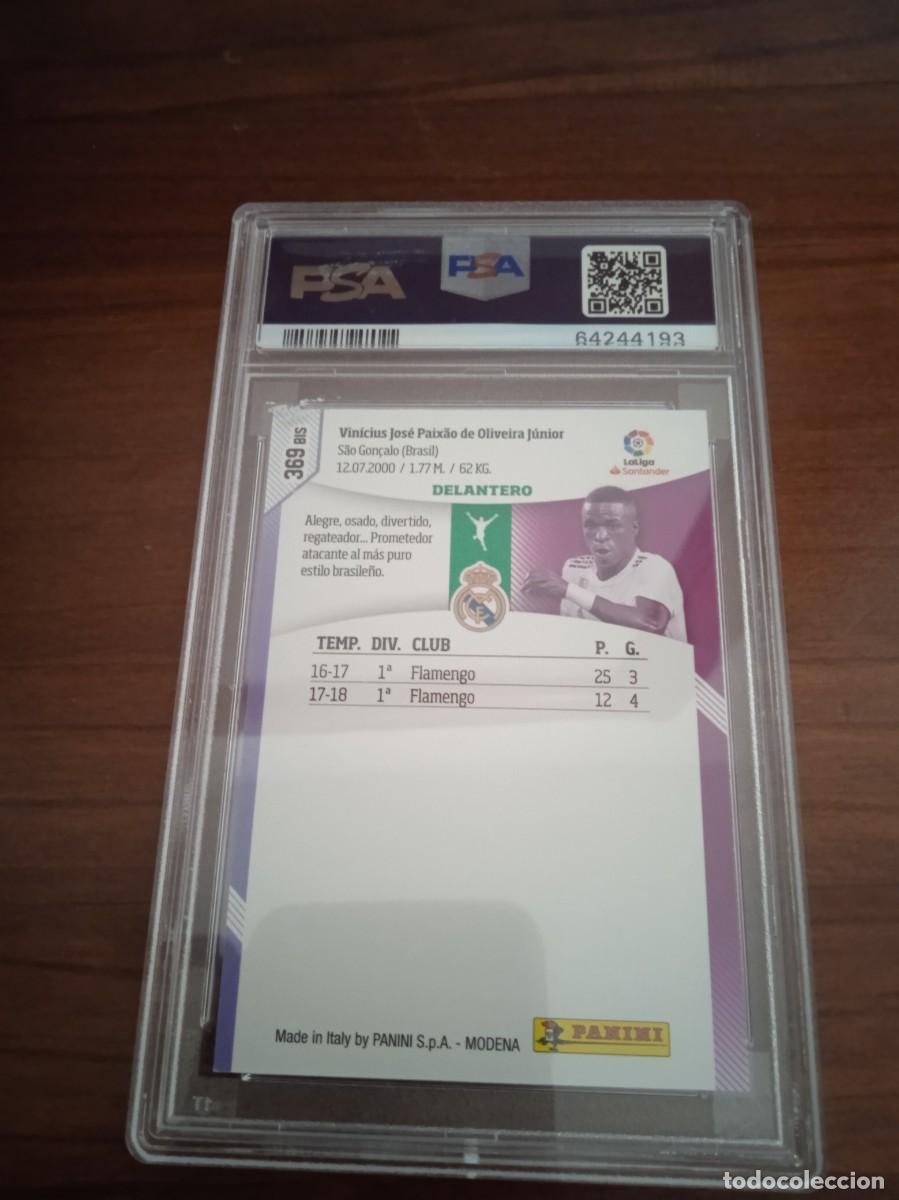 Cromos de f&uacute;tbol: Vinicius megacracks rookie PSA 8 - Foto 4