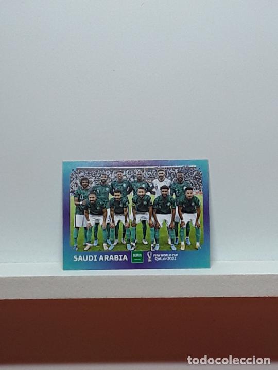 Football Stickers: MUNDIAL 2022 WORLD CUP QATAR ALBUM PANINI LIGA N KSA1 KSA 1 SAUDI ARABIA SAFF ALINEACION EQUIPO