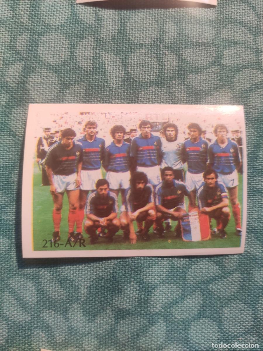Cartes &agrave; collectionner de Football: 216 REYAUCA MEXICO 86 TEAM PHOTO PLANTILLA - FRANCE FRANCIA MUNDIAL 1986 CROMO SIN PEGAR