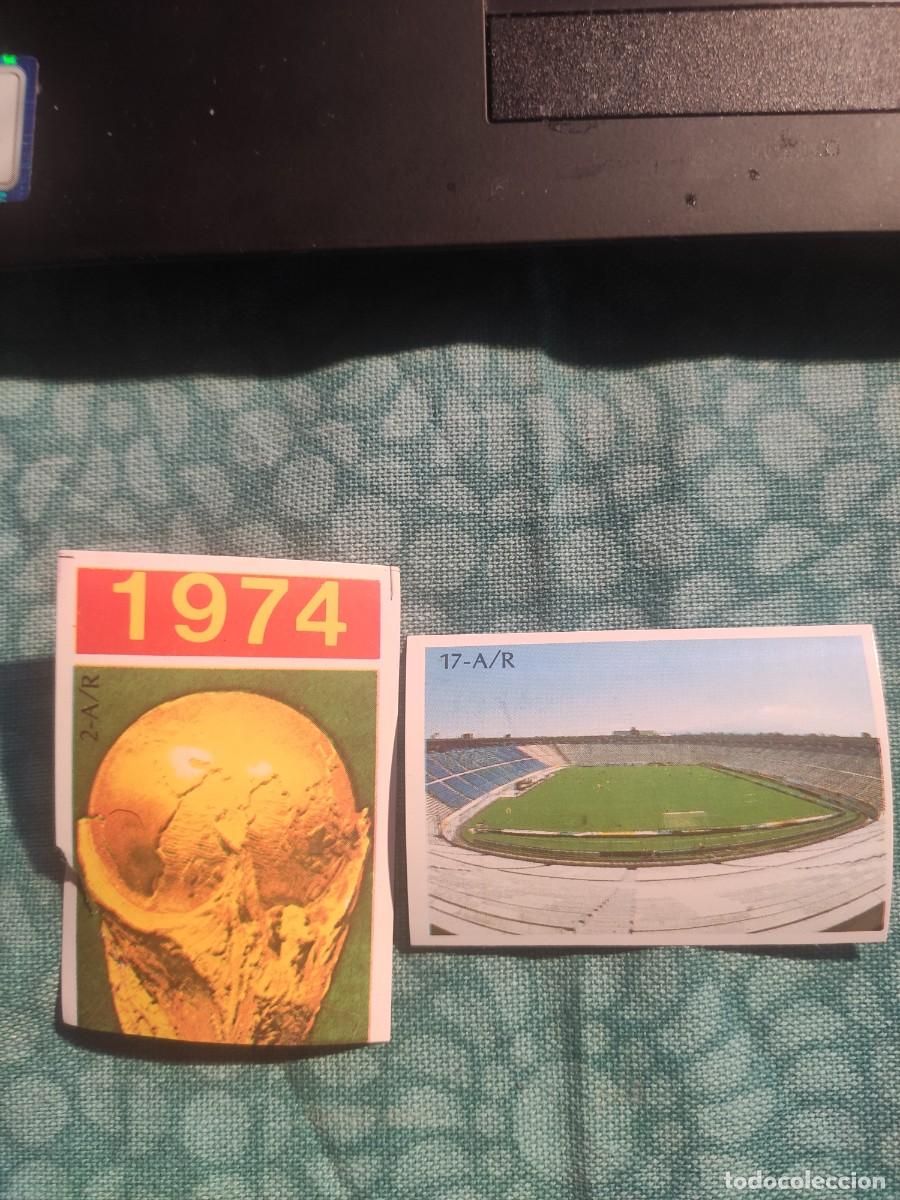Cartes &agrave; collectionner de Football: LOTE 2 CROMOS DIFERENTES REYAUCA MEXICO 86 MUNDIAL 1986 SIN PEGAR