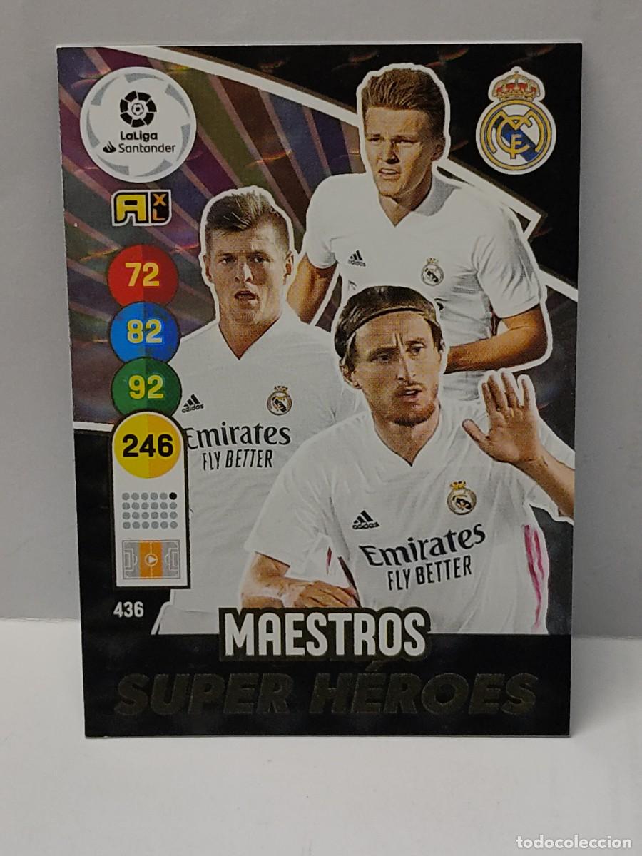 Fu&szlig;ball-Sticker: Cromo ADRENALYN 2020/2021 20 21 PANINI- SUPER H&Eacute;ROES - MAESTROS 436