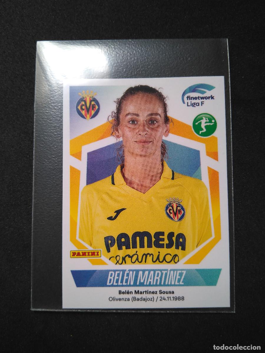 Figurine di Calcio: Bel&eacute;n Mart&iacute;nez - Villareal 320 - Liga F finetwork femenina 2022 2023 Panini 2022-23 - sin pegar