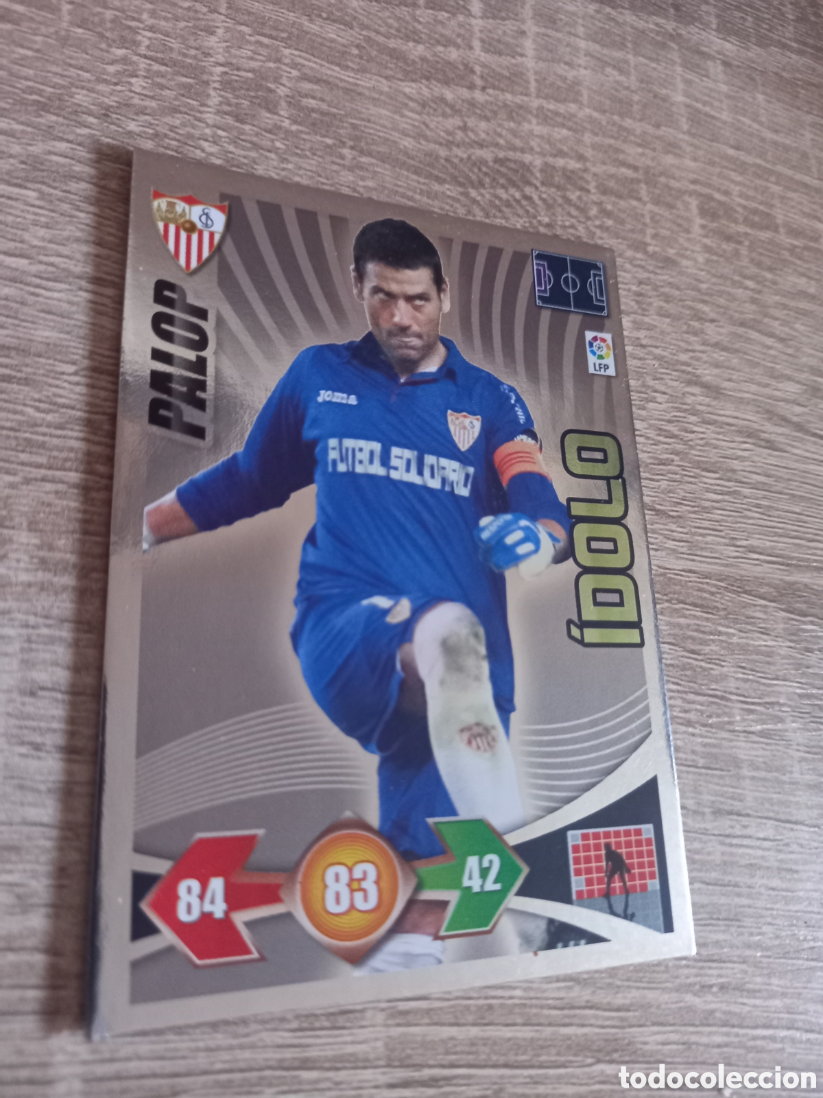 Fu&szlig;ball-Sticker: Panini Adrenalyn 2009 2010 09 10 Palop Sevilla &iacute;dolo