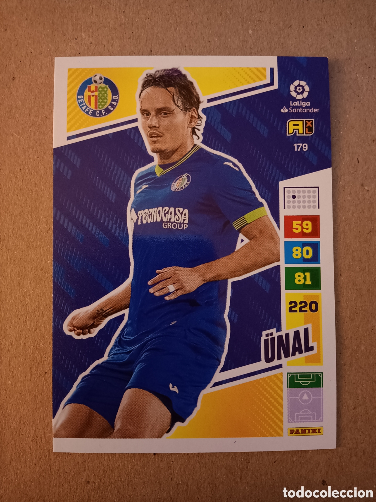 Fu&szlig;ball-Sticker: 179 &Uuml;nal Getafe Adrenalyn XL 2022 2023