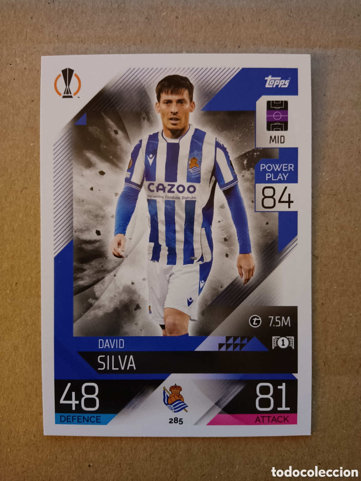 Cromos de Futebol: 285 Silva Real Sociedad Topps Match Attax 22/23