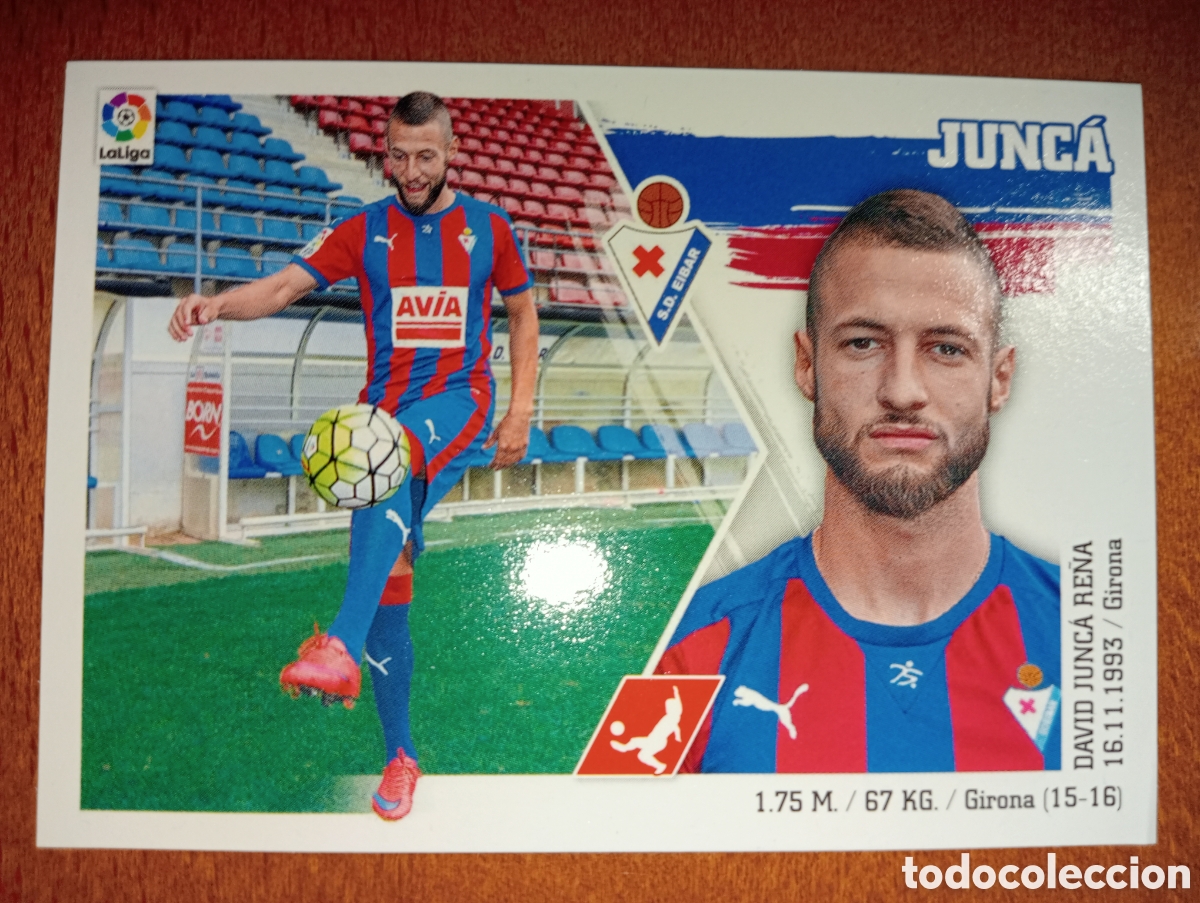 Cromos de f&uacute;tbol: Junca n&deg;5 Liga este 15/16 Eibar - Foto 1