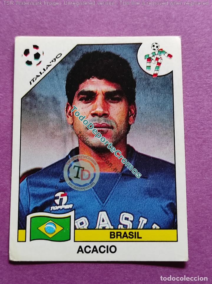 Fu&szlig;ball-Sticker: 193 - ACACIO BRASIL CROMO PANINI MUNDIAL 90 ITALIA 1990 WORLD CUP PCM10 STICKER WC