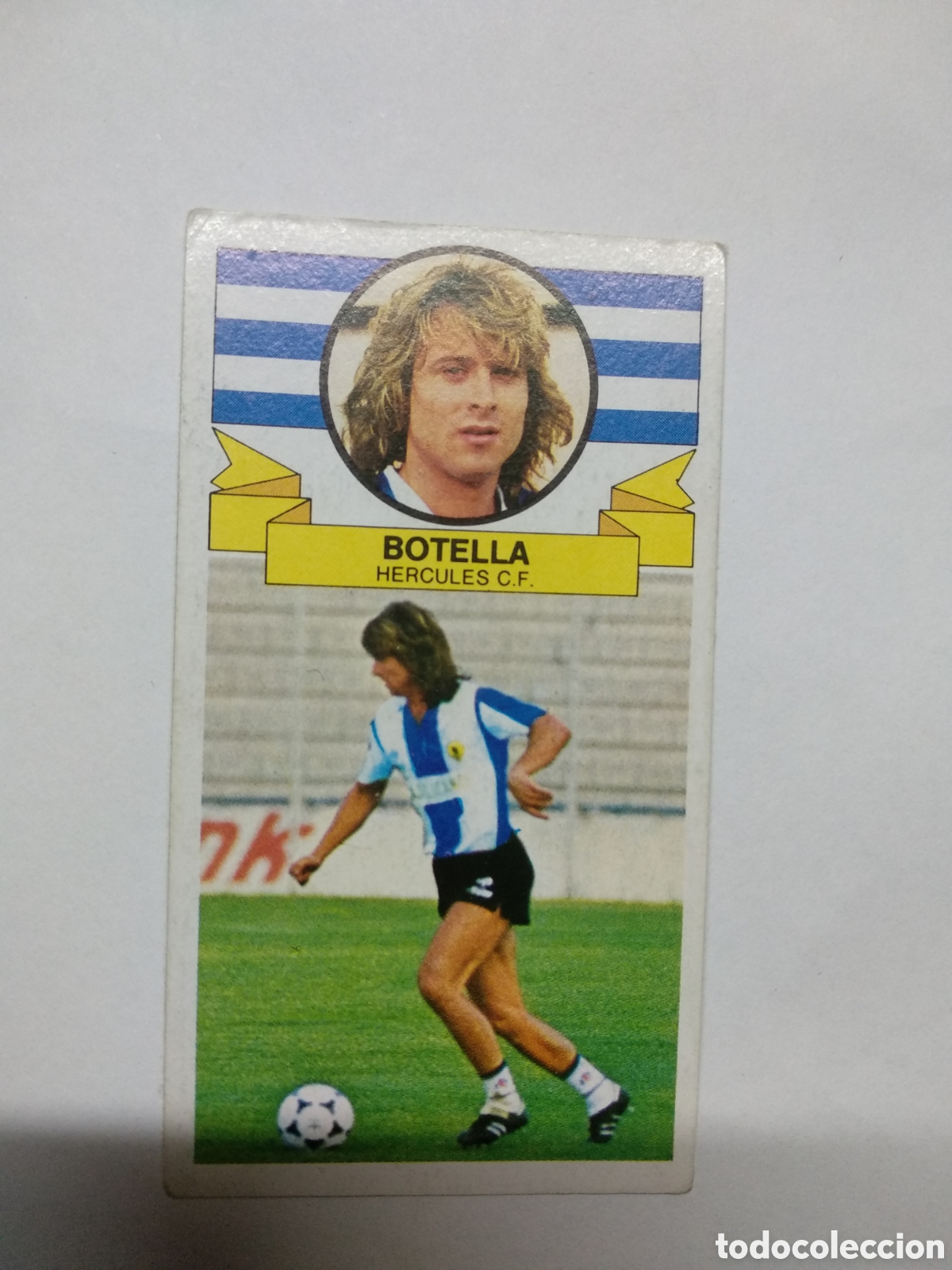Cromos de f&uacute;tbol: ESTE 85-86 BOTELLA NUNCA PEGADO - Foto 1