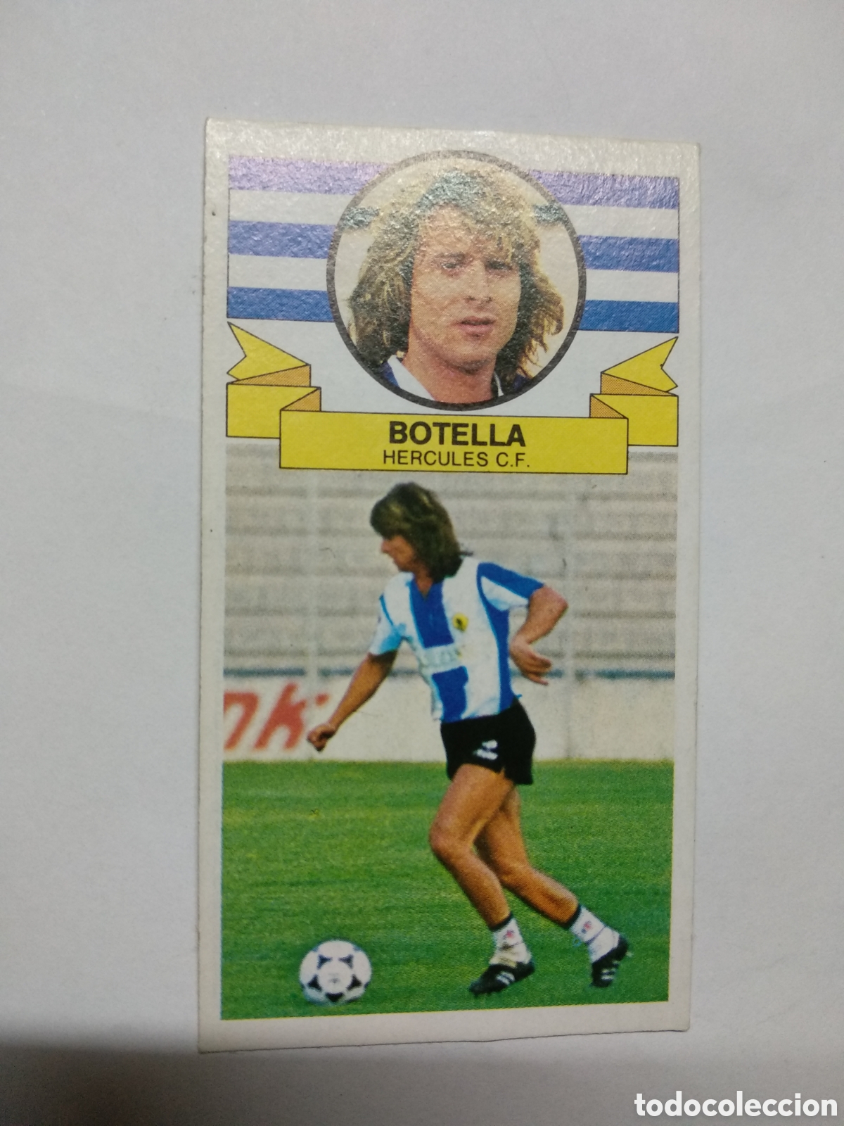 Cromos de f&uacute;tbol: ESTE 85-86 BOTELLA NUNCA PEGADO - Foto 1