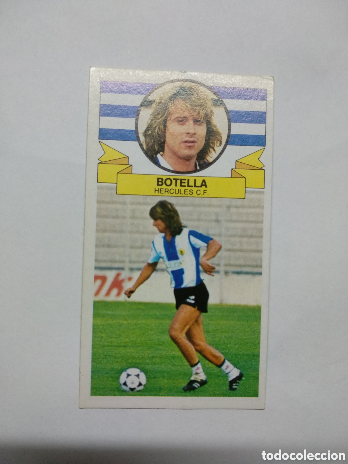 Cromos de f&uacute;tbol: ESTE 85-86 BOTELLA NUNCA PEGADO - Foto 1