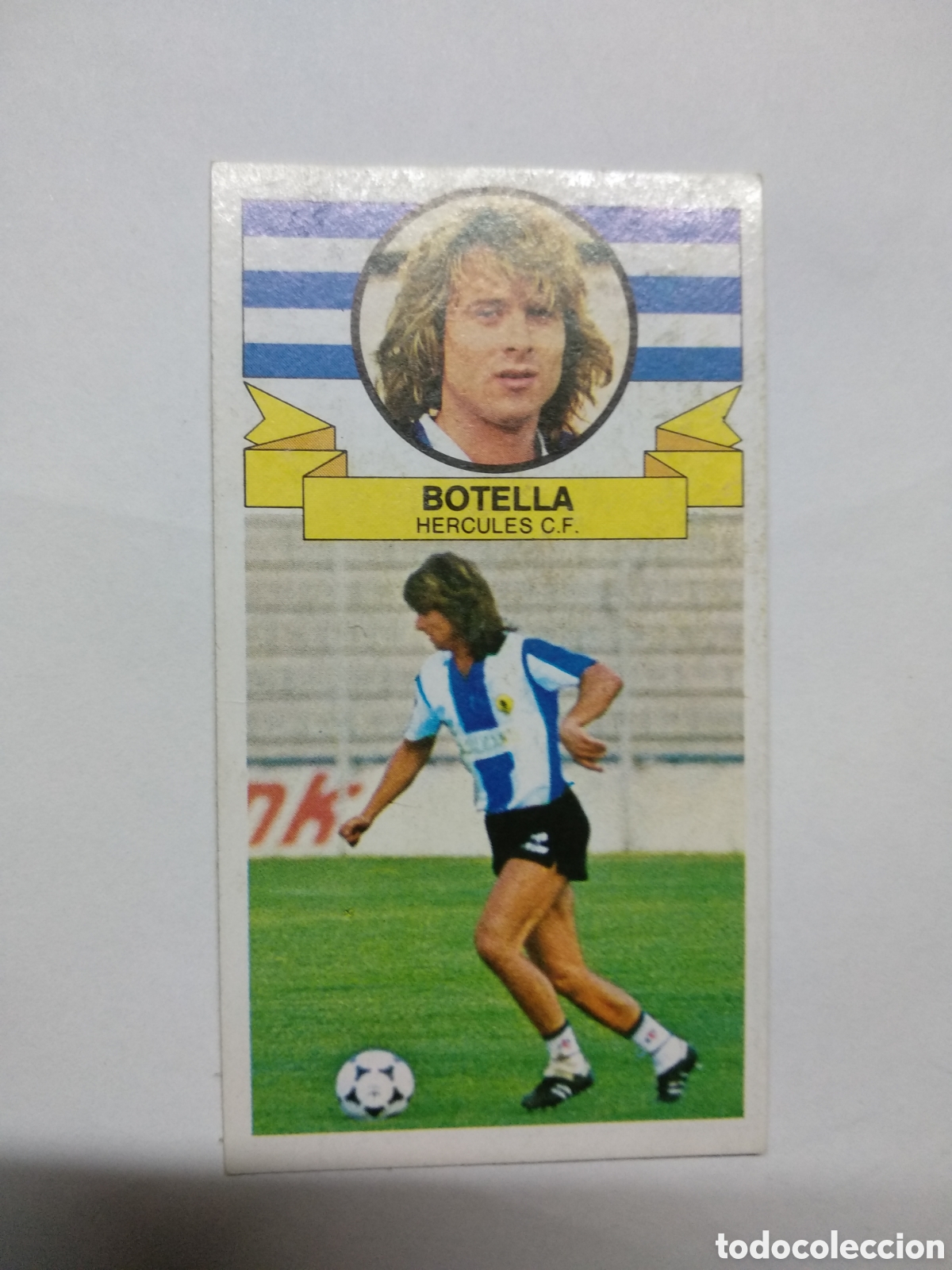Cromos de f&uacute;tbol: ESTE 85-86 BOTELLA NUNCA PEGADO - Foto 1