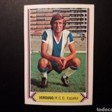 Cromos de Fútbol: VERDUGO RCD ESPAÑOL ED ESTE 1980 1981 80 81 SIN PEGAR, PEDIDO MÍNIMO 3€. Lote 401010819