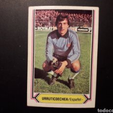 Cromos de Fútbol: URRUTICOECHEA RCD ESPAÑOL ED ESTE 1980 1981 80 81 SIN PEGAR, PEDIDO MÍNIMO 3€. Lote 401010849