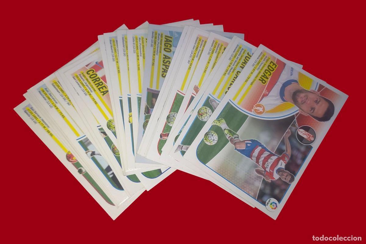 Cromos de F&uacute;tbol: LOTE DE 26 CROMOS FUTBOL SIN PEGAR LIGA ESTE 2016/2017 PANINI 16/17
