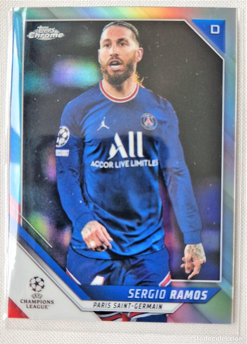 Cromos de f&uacute;tbol: Sergio Ramos Topps Chrome 21-22 - Foto 1