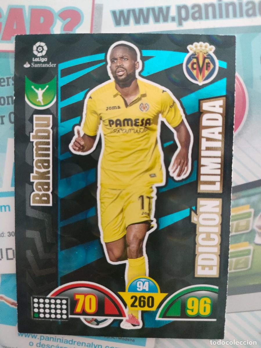 Cromos de f&uacute;tbol: BAKAMBU EDICION LIMITADA ADRENALYN 17-18 - Foto 1