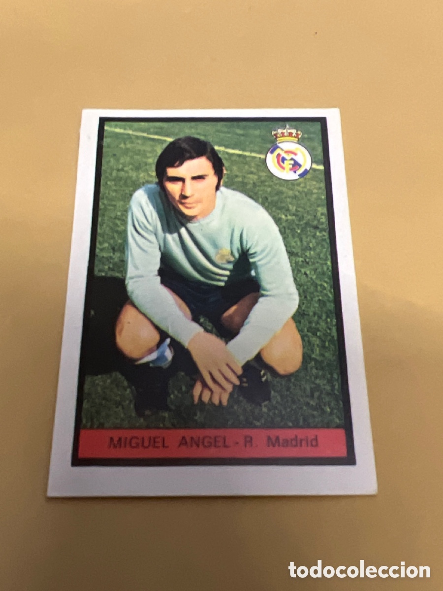 Cartes &agrave; collectionner de Football: T1/E2/217. CROMO DE F&Uacute;TBOL CAMPEONATO DE LIGA 1972 73 MIGUEL &Aacute;NGEL R. MADRID