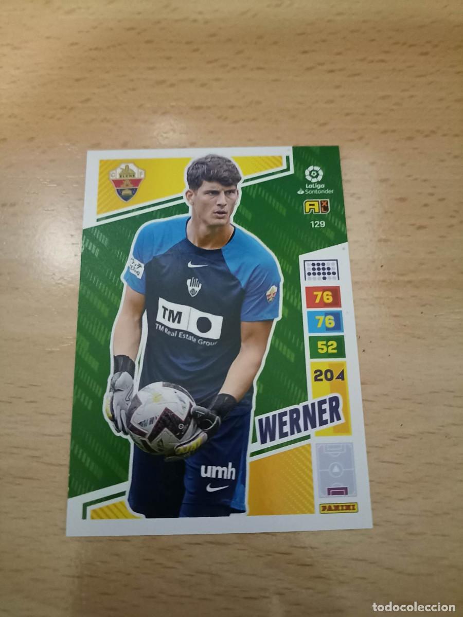 Cromos de f&uacute;tbol: Adrenalyn 22/23. 129- Werner. Elche. - Foto 1