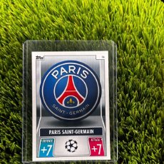 Cromos de Fútbol: Nº 136 ESCUDO PARIS SAINT-GERMAIN MATCH ATTAX 21 22. Lote 401604129