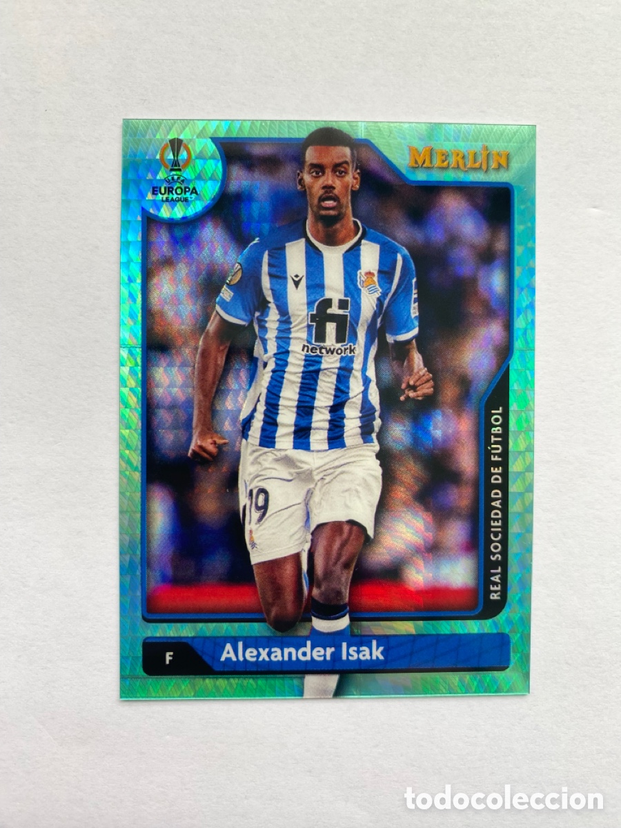 Cromos de f&uacute;tbol: ISAK Real Sociedad Merl&iacute;n - Foto 1