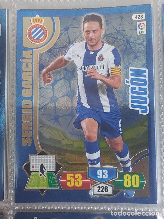Cartes &agrave; collectionner de Football: FICHA N&ordm; 428 SERGIO GARCIA - ADRENALYN 13 14 - PANINI 2013 -14 - CROMO - JUGON