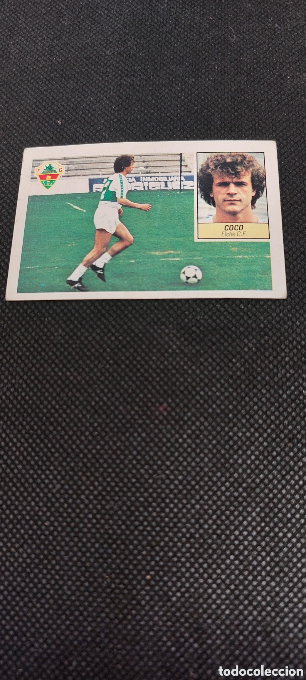 Cromos de f&uacute;tbol: Coco nuevo coloca elche 84/85 - Foto 1