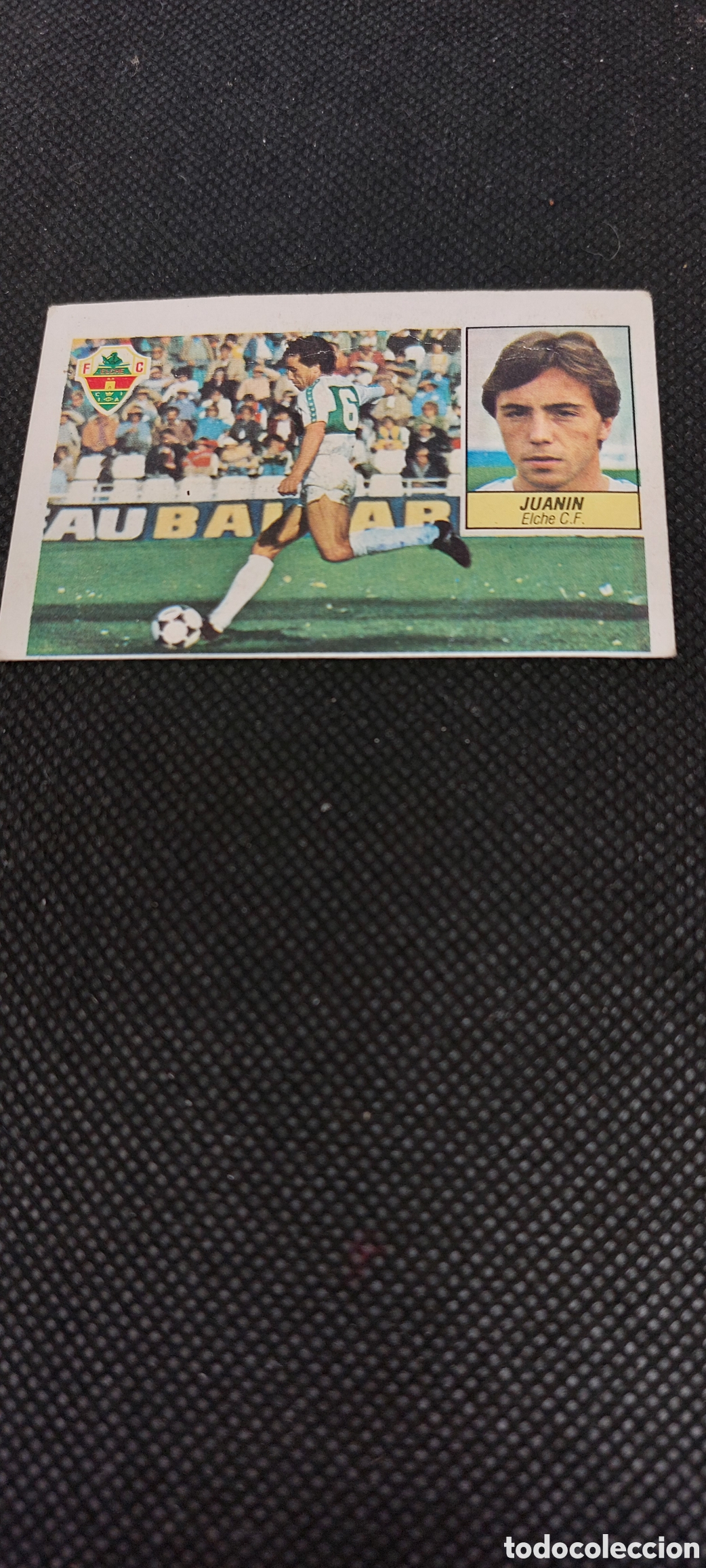 Cromos de f&uacute;tbol: Juanin baja elche 84/85 - Foto 1