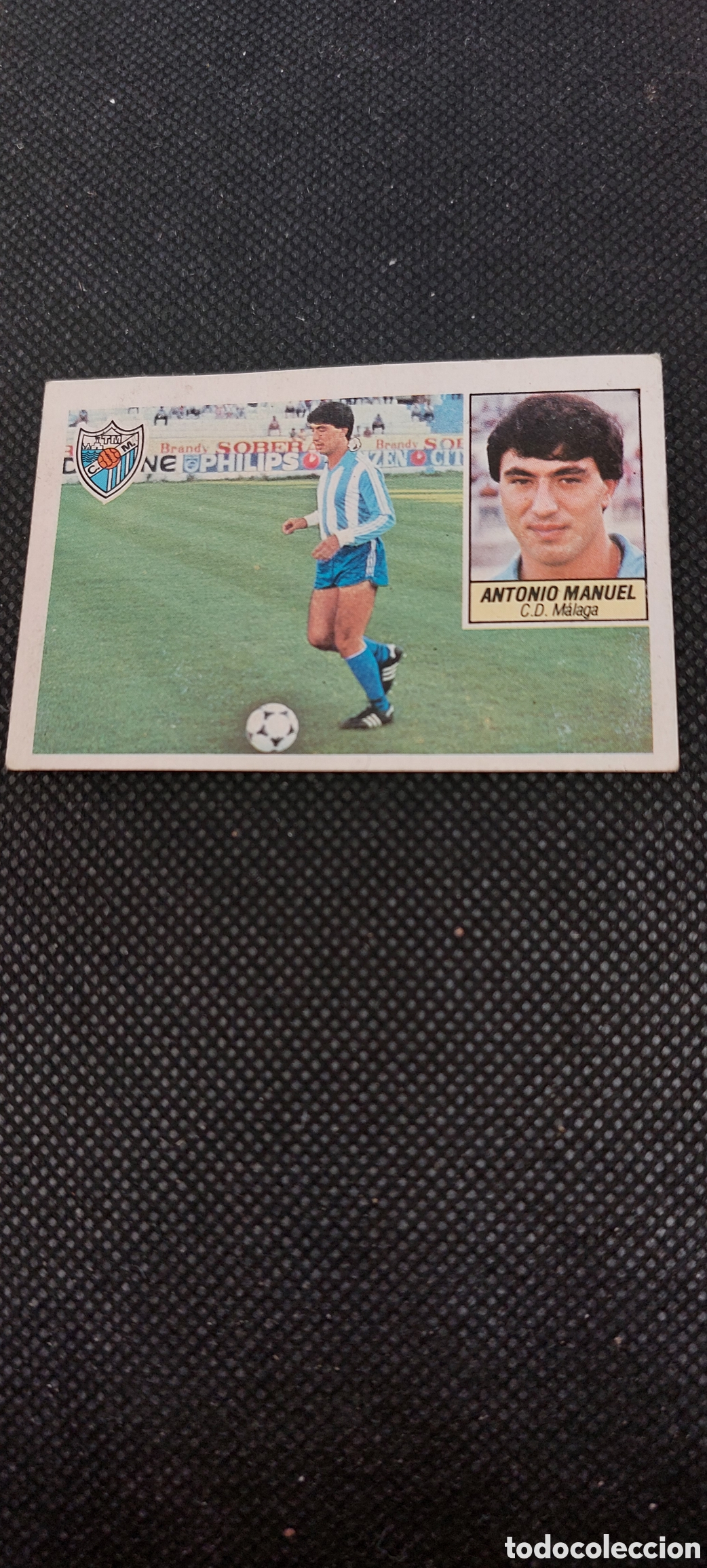 Cromos de f&uacute;tbol: Antonio Manuel coloca malaga 84/85 - Foto 1