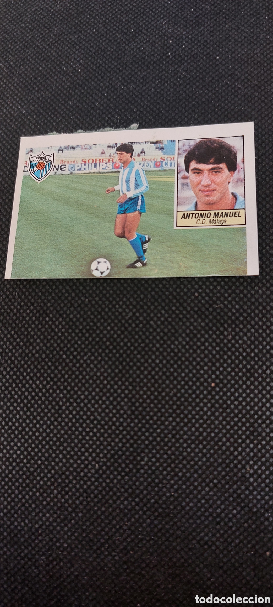 Cromos de f&uacute;tbol: Antonio Manuel coloca malaga 84/85 - Foto 1