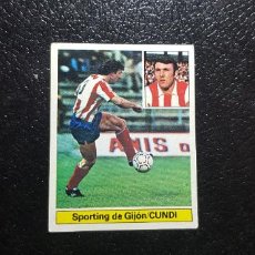 Cromos de Fútbol: CUNDI DEL SPORTING DE GIJON ALBUM ESTE LIGA 1981 - 1982 ( 81 - 82 ). Lote 401957609