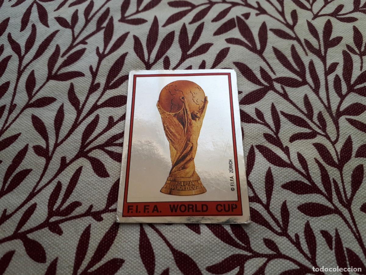 Cromos de f&uacute;tbol: 1 - TROFEO PANINI MUNDIAL ESPA&Ntilde;A 82 BRILLANTE CROMO 1982 WORLD CUP MUNDIAL 82 STICKER