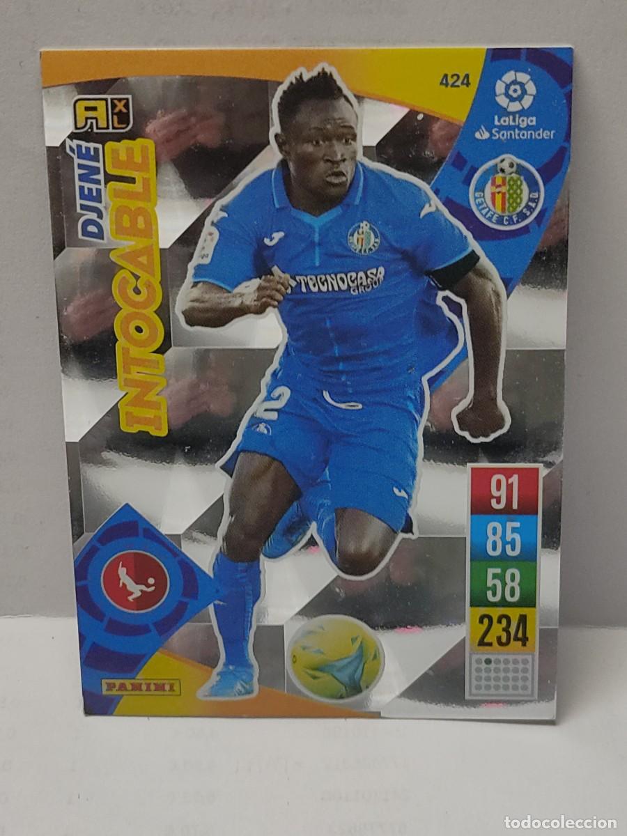 Cromos de Futebol: Cromo ADRENALYN 2021 2022 21/22 PANINI - INTOCABLE - DJEN&Eacute; 424