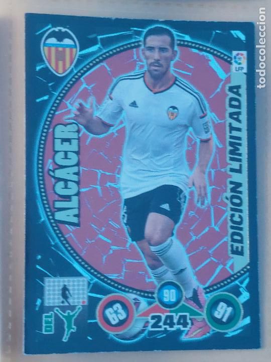 Cartes &agrave; collectionner de Football: FICHA ALCACER - ADRENALYN 14 15 - PANINI 2014 -15 - CROMO - EDICION LIMITADA