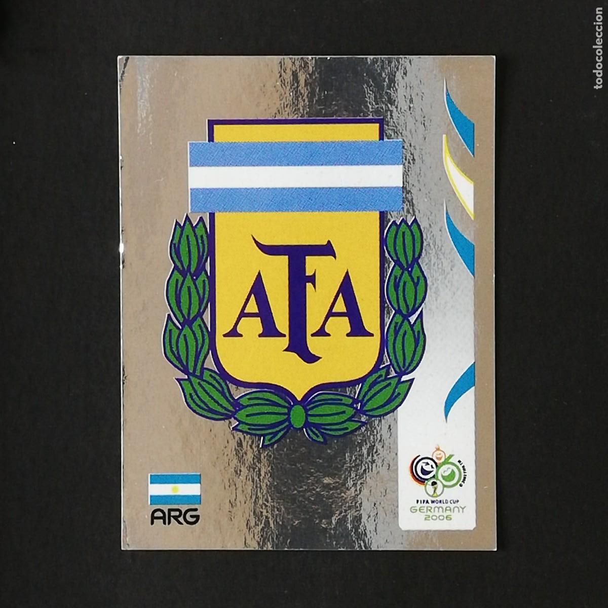 Cromos de F&uacute;tbol: #170 ESCUDO - ARGENTINA MUNDIAL GERMANY 2006 PANINI ALEMANIA WORLD CUP