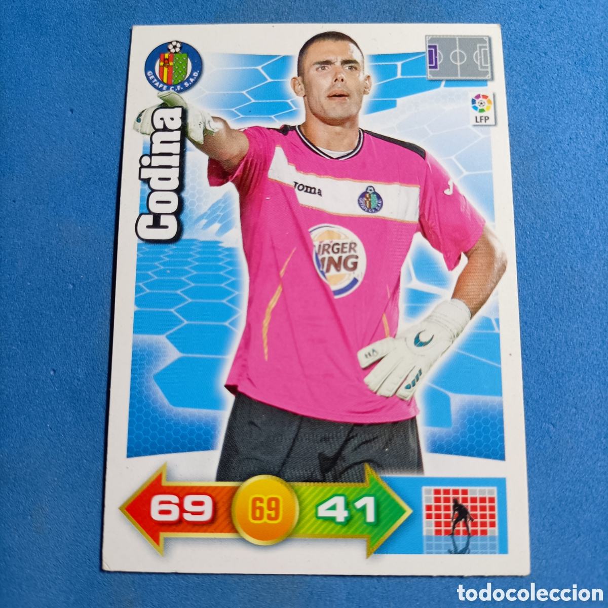 Cromos de f&uacute;tbol: ADRENALYN: LIGA 2010-2011 (GETAFE) CODINA - Foto 1