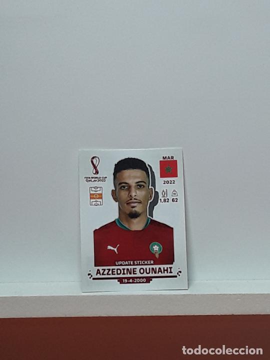 Football Stickers: MUNDIAL 2022 WORLD CUP QATAR ALBUM PANINI LIGA N ACTUALIZACION MOROCCO MARRUECO AZZEDINE OUNAHI