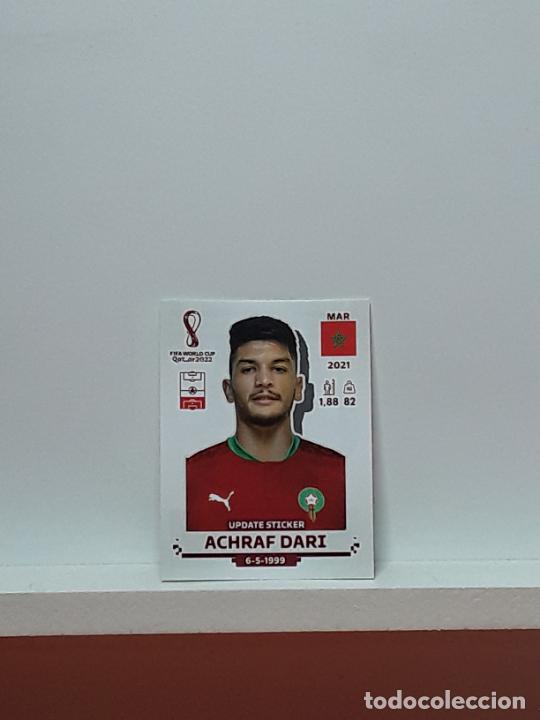 Figurine di Calcio: MUNDIAL 2022 WORLD CUP QATAR ALBUM PANINI LIGA N ACTUALIZACION MOROCCO MARRUECO ACHRAF DARI