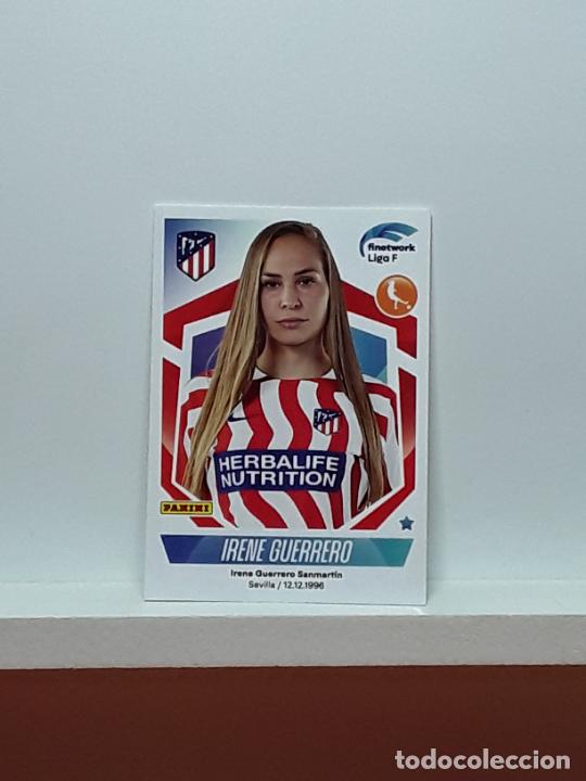 Cromos de F&uacute;tbol: LIGA FEMENINA 2022 2023 FINETWORK F 22 23 ALBUM PANINI LIGA N 111 ATLETICO MADRID IRENE GUERRERO