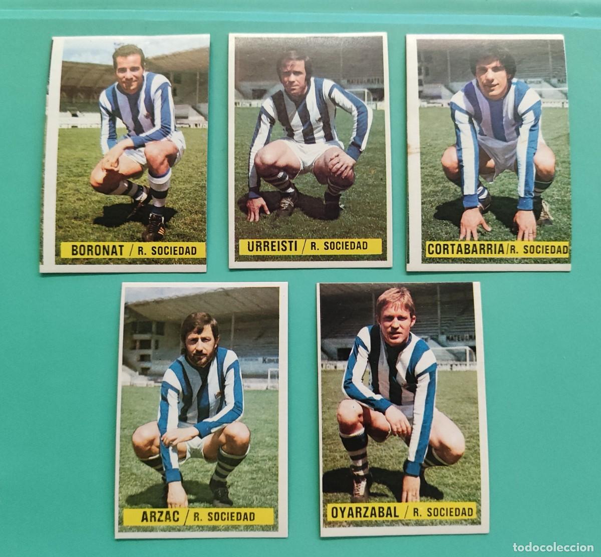 Cromos de f&uacute;tbol: ESTE 74 75 - REAL SOCIEDAD - LEER - Foto 3