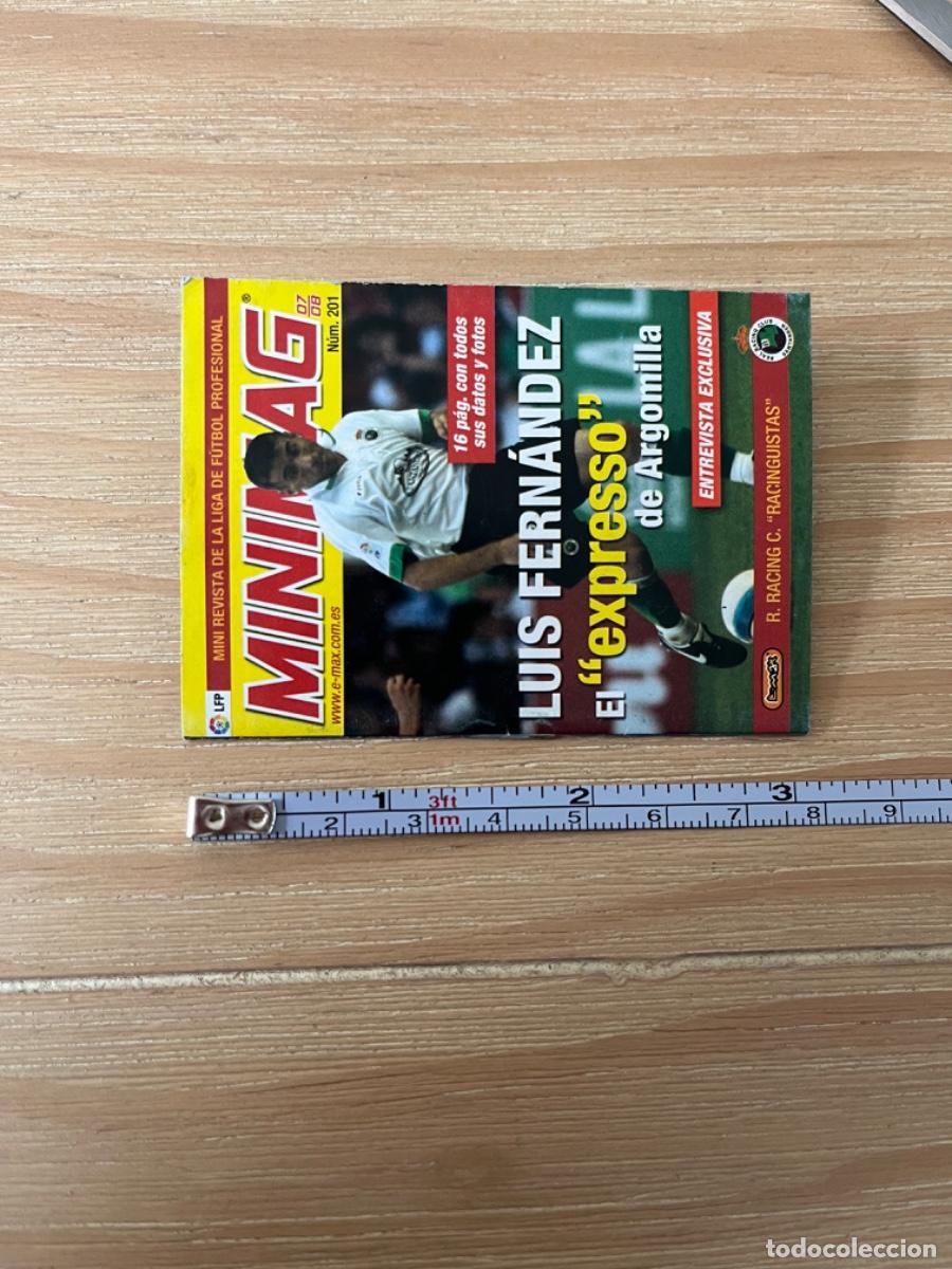 Cromos de f&uacute;tbol: 2. MINIMAG LUIS FERN&Aacute;NDEZ RACING - Foto 4