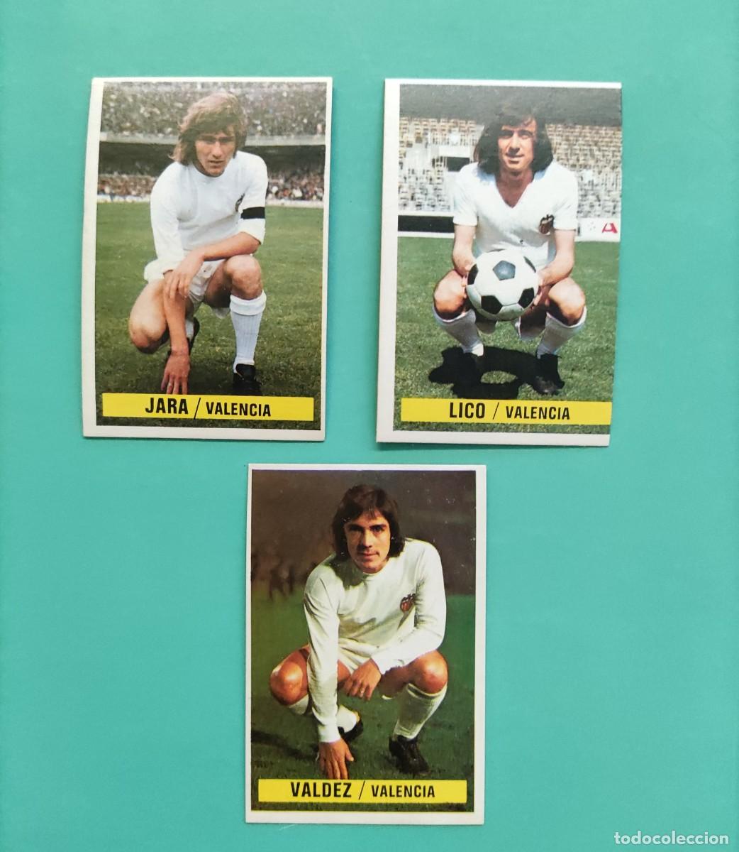 Cromos de f&uacute;tbol: ESTE 74 75 - VALENCIA - LEER - Foto 3