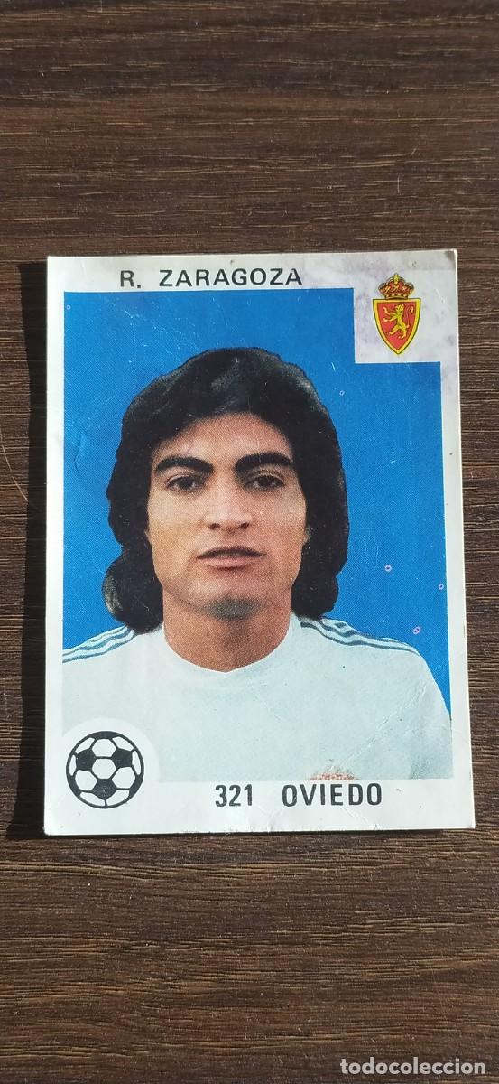 Figurine di Calcio: 321 OVIEDO ZARAGOZA MAGA 78 79 1978 1979 Y MUNDIAL DE ARGENTINA RECUPERADO