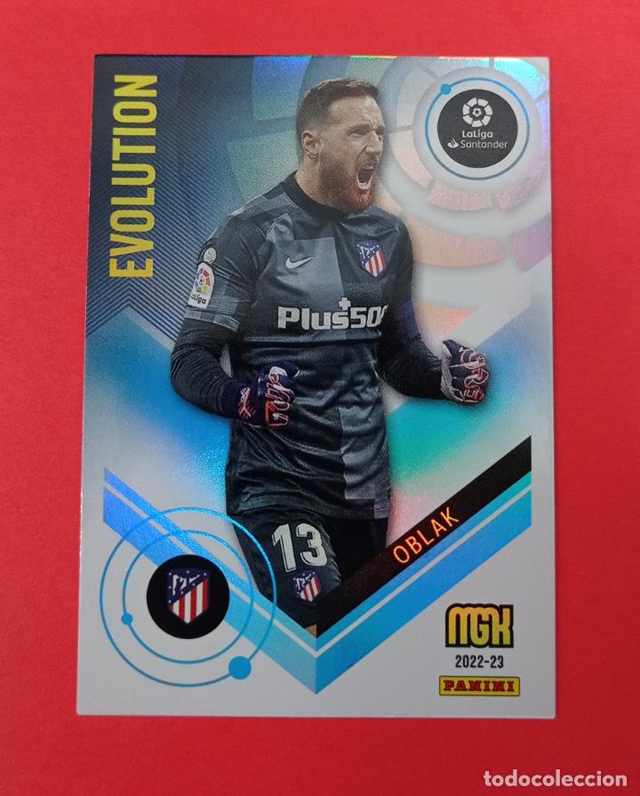 Cromos de f&uacute;tbol: 397 OBLAK EVOLUTION. ATL&Eacute;TICO DE MADRID. MEGACRACKS 2022-23 - Foto 1