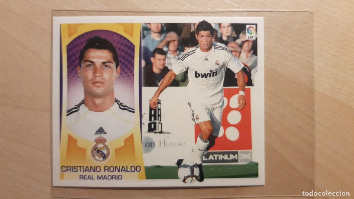 Fu&szlig;ball-Sticker: CRISTIANO RONALDO (REAL MADRID) ESTE 2009 2010 PANINI FICHAJES N&ordm; 2 SIN PEGAR - CROMO FUTBOL 09 10
