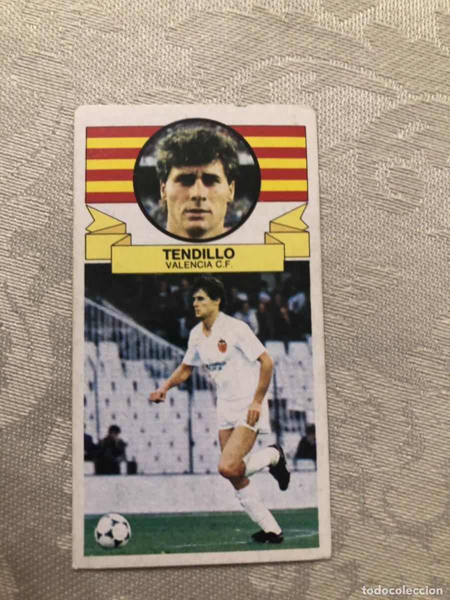 Cromos de f&uacute;tbol: TENDILLO VALENCIA EDICIONES ESTE 85-86 - Foto 1