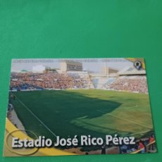 Cromos de Fútbol: HERCULES CF , ESTADIO JOSE RICO PEREZ. Lote 403073174